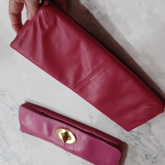 RED COACH 2007 MADELINE  COACH CLUTCH BAG - Picture 8 of 17